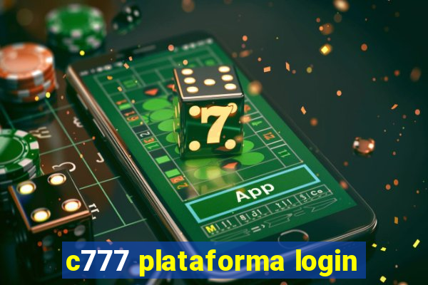 c777 plataforma login